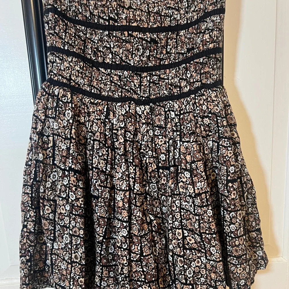 Free People Bali Checked Out Printed Romper
Style#: OB2004675 - Picture 10 of 10